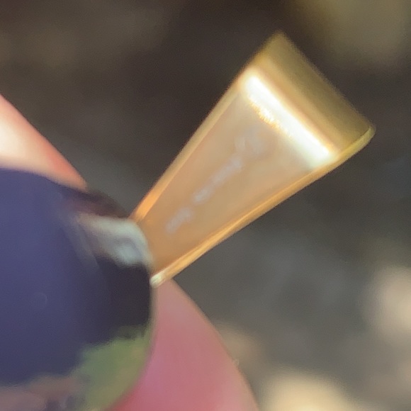 New Gold Tone Stainless Steel Tree of Life Pendant - Picture 9 of 10